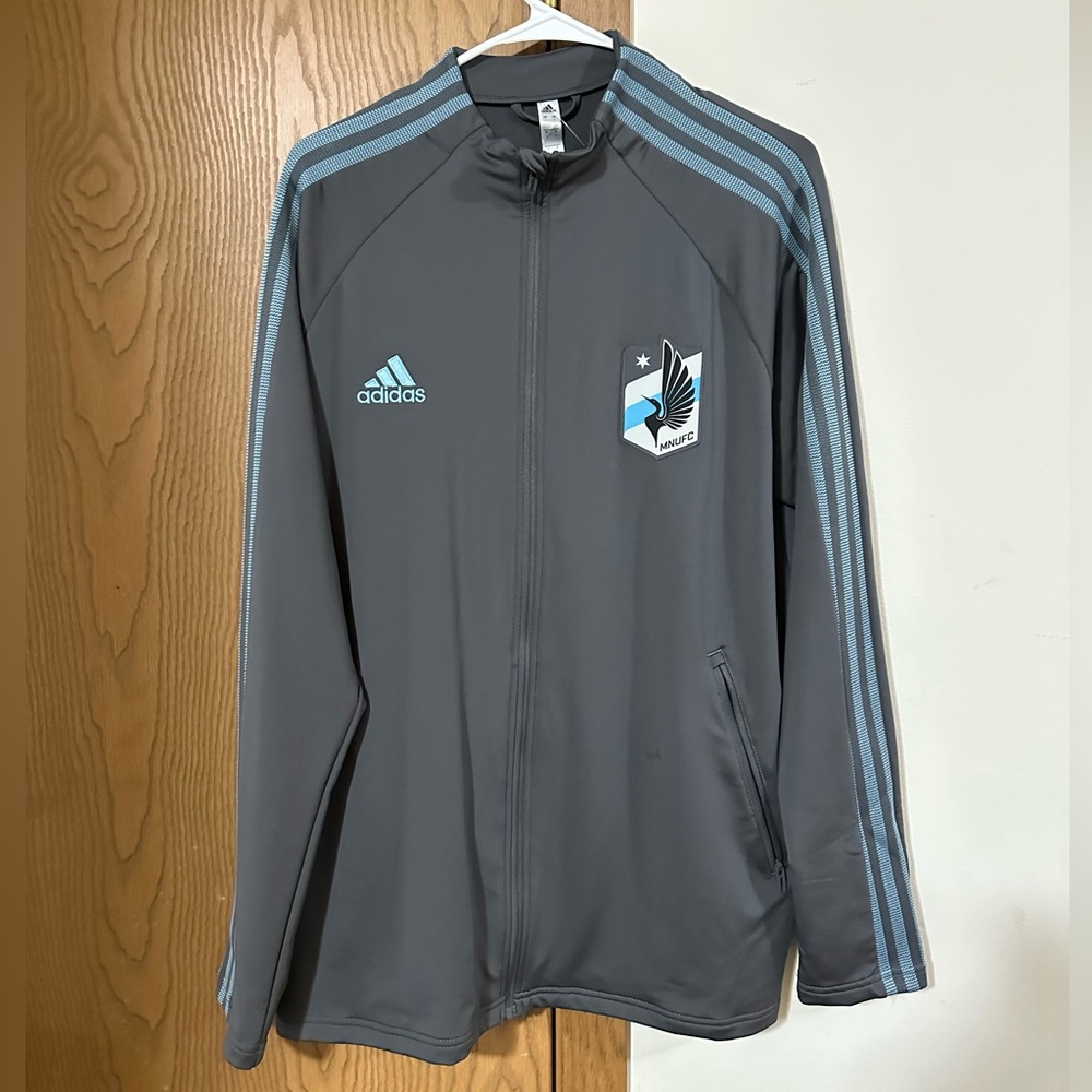 Authentic Adidas Minnesota United Warmup Field Jacket